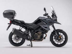Free City Pack accessory kit available with all new V-Strom 1050s