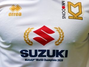 Suzuki MotoGP titles celebrated by Football League club MK Dons
