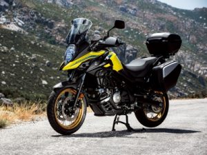 Get £500 of free accessories when buying a new V-Strom 650