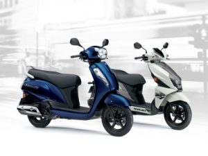 Two new scooters set to strengthen Suzuki’s small capacity range
