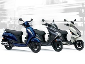 Suzuki boosts small capacity range with three new scooters 