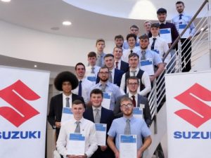 Suzuki celebrates latest graduates from its apprenticeship programme