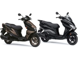 Fresh colours for Suzuki scooters
