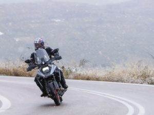 Stay warm with Suzuki and free heated grips