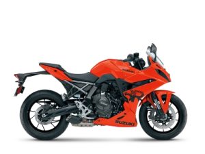 Standout with the orange Suzuki 8R